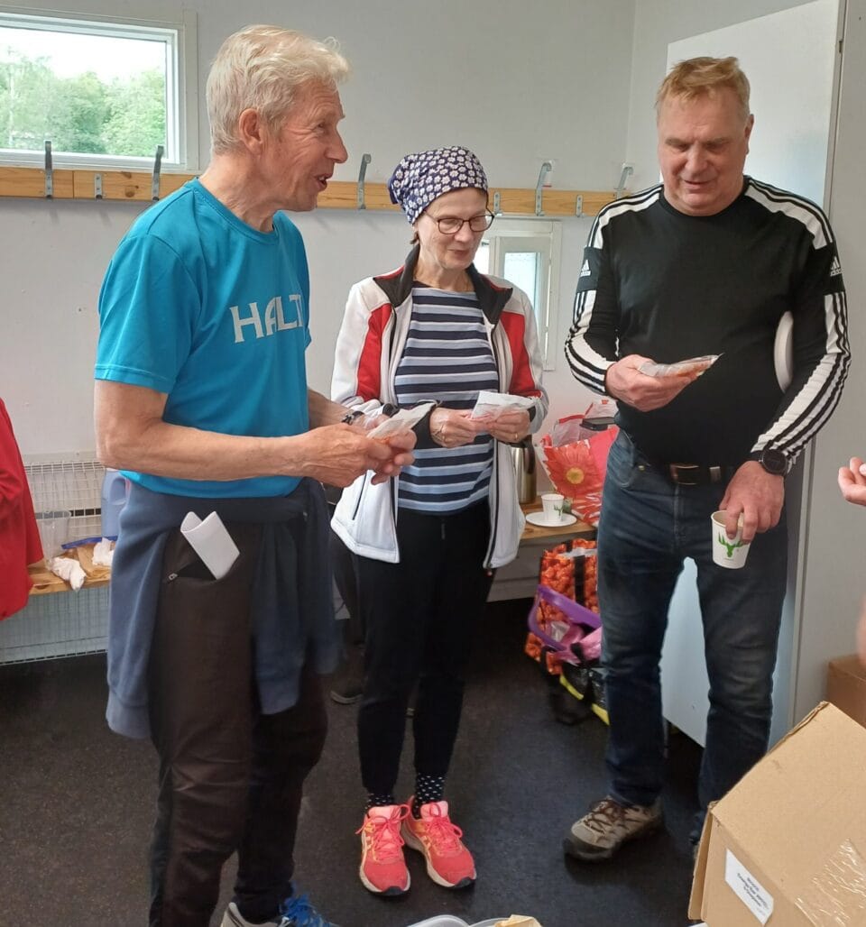 Suunnistusreitti suoritettu